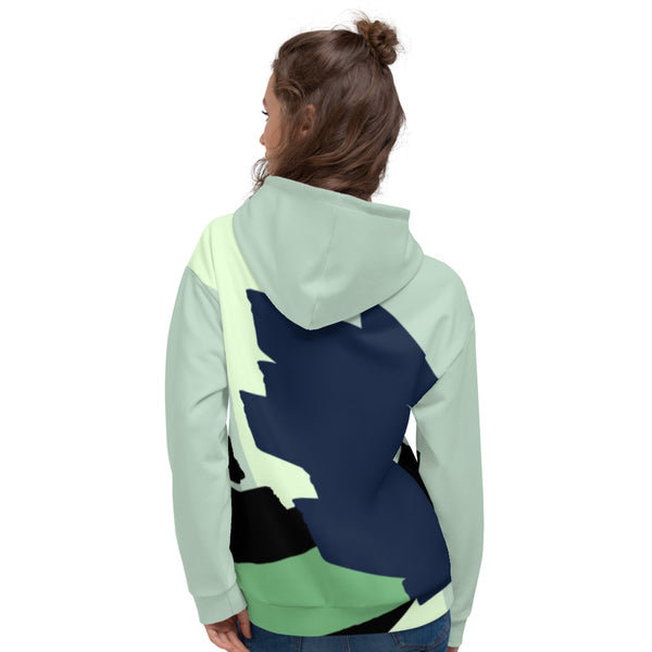 (GFA) Women's Green Leaf Hoodie