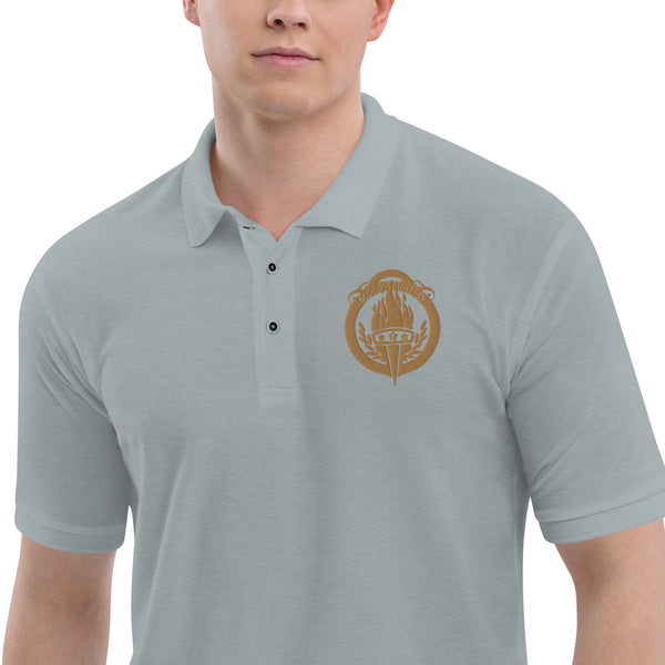 gfaapparel Embroidered Men's Premium Polo